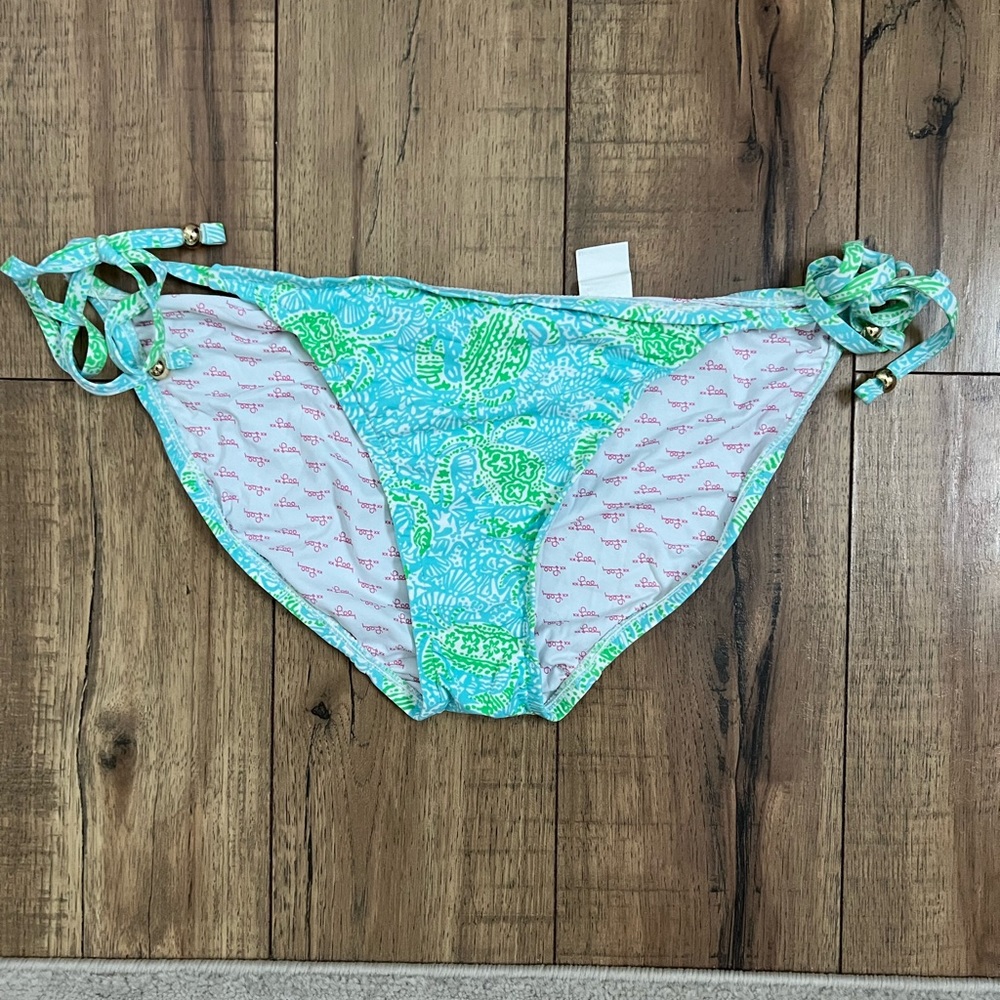 Lilly Pulitzer bathing suit tie bottoms